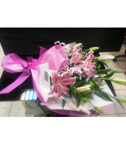 Pink shades bouquet